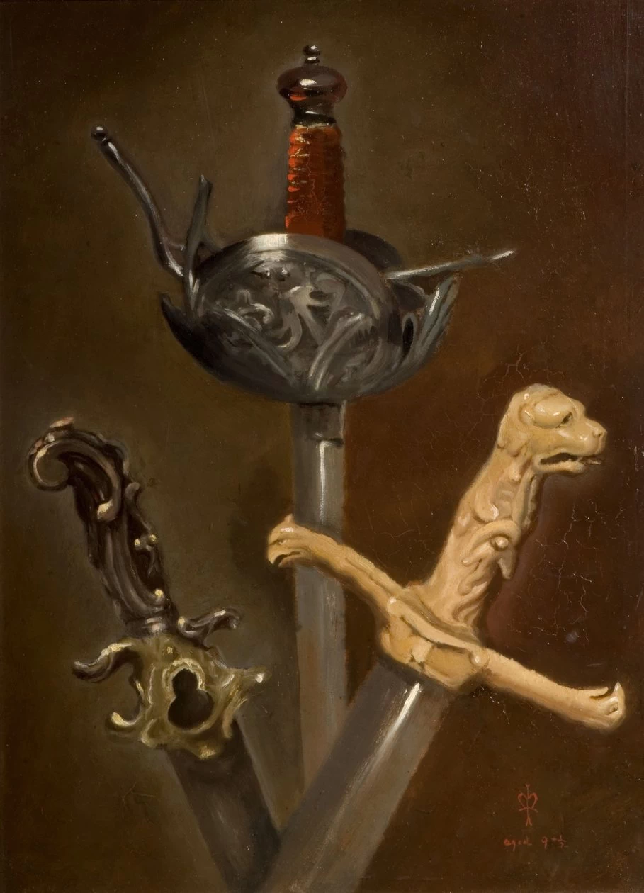 Tre impugnature della spada, 1839